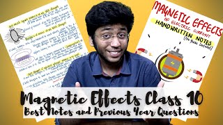 Class 10 Magnetic Effects of Electric Current Notes with PYQs [upl. by Ojeibbob144]