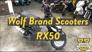 Scooter Wolf RX50 Carburetor removal [upl. by Edva]