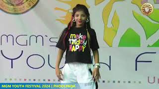 BEF Institute Dance For MGM Youth Festival  Inter School Competition  Tvesha Malladi  Winner Solo [upl. by Gulick]