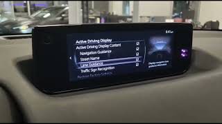 Mazda’s Heads Up Display HUD [upl. by Beverie]