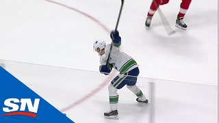 Elias Pettersson Becomes Youngest Player To Score 10 goals In First 10 Career Games [upl. by Galvan]