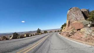 Mount Scott Road Wichita Mountains Wildlife Refuge OK – 2022 – GoPro 4K [upl. by Eetse]