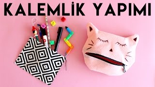 Kalemlik Yapımı  Kendin Yap Dikişsiz Kalemlikler  Okula Dönüş [upl. by Aili]