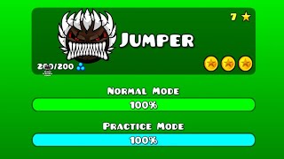 If Jumper Was The Hardest Level On Geometry Dash [upl. by Douglass]