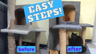 How to Build a DIY Cat Tree  The Home Depot [upl. by Barnard]