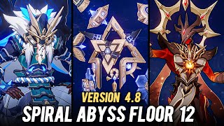 Spiral Abyss 48 Floor 12  Genshin Impact [upl. by Martella480]