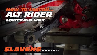 How to Install  AltRider Lowering Links [upl. by Combs]