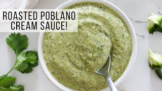 Poblano Cream Sauce [upl. by Yekcor]