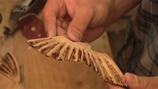 Carving a Trout Part 4 Fin Detailing 101 [upl. by Singband391]