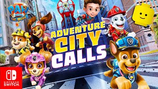 PAW Patrol The Movie Adventure City Calls Full Game  US  Nintendo Switch [upl. by Moria195]