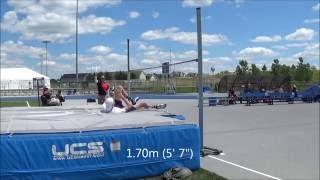 Straddle High Jumping at 2016 USA Masters Outdoor Nationals [upl. by Erskine]