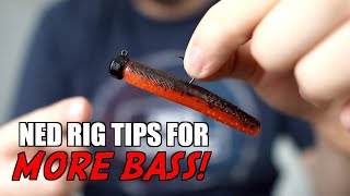 3 Ned Rig Tips to Catch MORE Bass [upl. by Frederic]