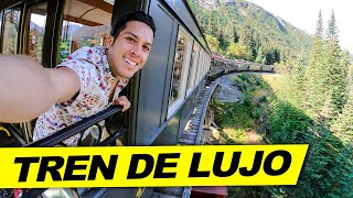 Así es VIAJAR en TREN DE LUJO POR ALASKA 😱🚂 Skagway [upl. by Guibert]