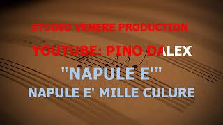 NAPULE PINO DANIELE BASE KARAOKE BELLISSIMA [upl. by Tolland892]