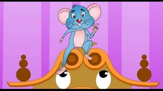 Hickory Dickory Dock  Kiddie TV Nursery Rhymes amp Kids Songs With Lyrics [upl. by Autum]