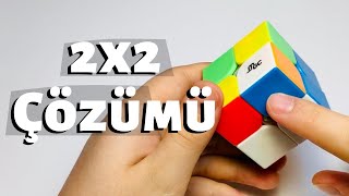 2x2 Rubik Küp Çözümü Olabilecek En Kolay Yöntem [upl. by Glass963]