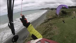 parapente soaring StPabu bretagne France [upl. by Elleinad612]