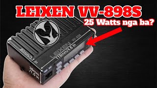 LEIXEN VV898S TOTOO BANG 25 WATTS  SWR amp POWER TEST [upl. by Daphne]