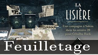 Feuilletage  La lisière le dernierné des XII singes jdr cthulhu [upl. by Anirpas]