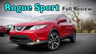 20185 Nissan Rogue Sport FULL REVIEW  SL SV amp S [upl. by Egin978]