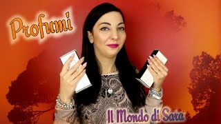 PROFUMI I MIEI SERGE LUTENS [upl. by Naiditch252]