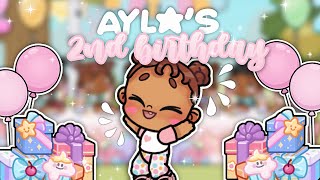 Ayla’s 2nd birthday party so adorable 🥹🎉  with voice 🔊  avatar world 🌍 [upl. by Fitzhugh]