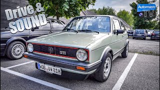 VW Golf Mk1 GTI 112hp  DRIVE amp SOUND 60FPS [upl. by Hafinah]