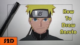 How To Draw Naruto Narrated  Digital Coloring [upl. by Etteuqaj368]