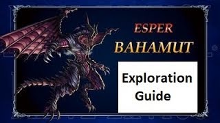 FFBE  Bahamut Exploration Playthrough  Guide [upl. by Dranal]