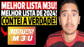 MELHOR LISTA M3U IPTV MELHOR LISTA M3U 2024 LISTAS M3U GRÁTIS LISTAS M3U GRÁTIS 2024 LISTA M3U [upl. by Selma]