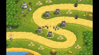 Kingdom Rush  Walkthrough  Stage Three  Pagras  Heroic Challenge [upl. by Sacci]