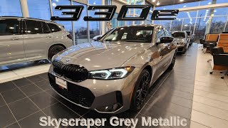 NEW ARRIVAL 2023 BMW 330e Skyscraper Grey Metallic [upl. by Pirnot]