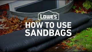 How To Use Sandbags to Prevent Flooding  Severe Weather Guide [upl. by Nellahs600]