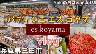 【兵庫県三田市】スイーツの町「パティシエ エス コヤマ」で過ごす午後vlog 母と散策 Yukiの日常vlog＃138 [upl. by Celik446]