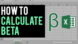 How to Calculate Beta In Excel  All 3 Methods Regression Slope amp Covariance [upl. by Leamse]