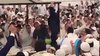 Davening At The ‘Scheiner Minyan’ In Uman On Rosh Hashana 2017 Video By Non Jew [upl. by Nilyac813]