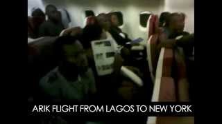 EXCLUSIVE VIDEO Arik Airs Flight from Hell and Air Rage FULL VIDEO Here [upl. by Gilpin]