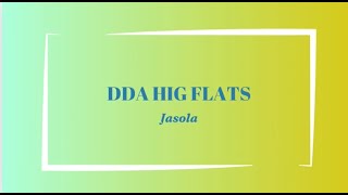 Walkthrough DDA HIG Jasola Flats [upl. by Olnee776]