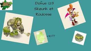 Dofus 129 Skeunk Dofus Kaliptus et Koulosse  p [upl. by Sunshine]