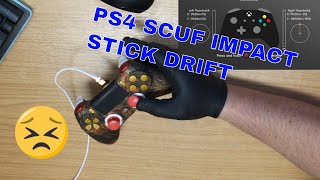 PS4 SCUF Impact Controller Repair Stick Drift Customer Video Request [upl. by Eiznikcm87]