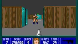 Wolfenstein 3D  Episode 1  Level 7 [upl. by Ttik]