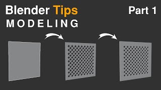 Blender Modeling Tips  Blender 3D  Blender Modeling Guide [upl. by Anilem]