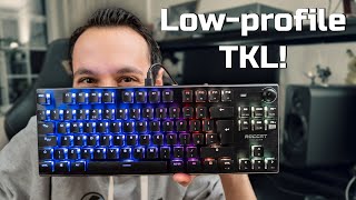 Roccat Vulcan TKL review A lowprofile TKL mechanical gaming keyboard [upl. by Whitby]