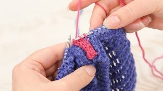 How to Knit ICord Join [upl. by Richy]