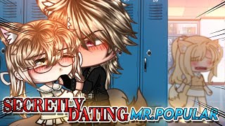 Secretly Dating MrPopular 🥵 GCMM GACHA MINI MOVIE [upl. by Berlauda]