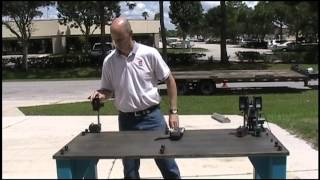 Hamar Lasers L740 Leveling Laser Measuring Flatness Outdoors [upl. by Rizan]