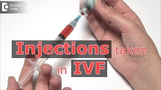 What are the injections one has to take during the IVF treatment  Dr Usha B R [upl. by Narba]