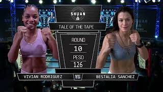 Vivian Rodríguez Vs Bestalia Sánchez [upl. by Eadrahs]