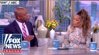 Tim Scott leaves The View speechless after confrontation [upl. by Fruin]