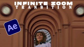 CREATE INFINITE ZOOM SEAMLESS TRANSITION TUTORIAL II AFTER EFFECT TUTORIAL [upl. by Selima785]